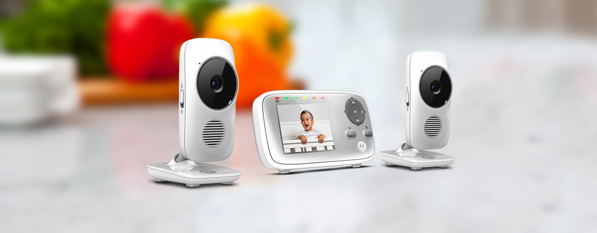 motorola video baby monitor mbp483