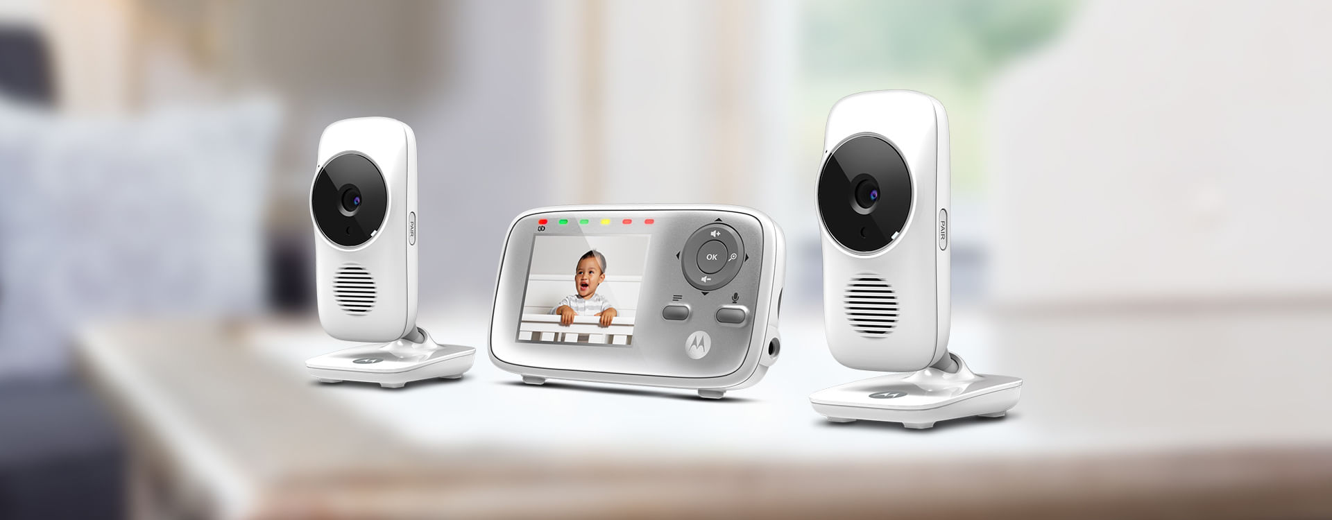 motorola video baby monitor mbp483