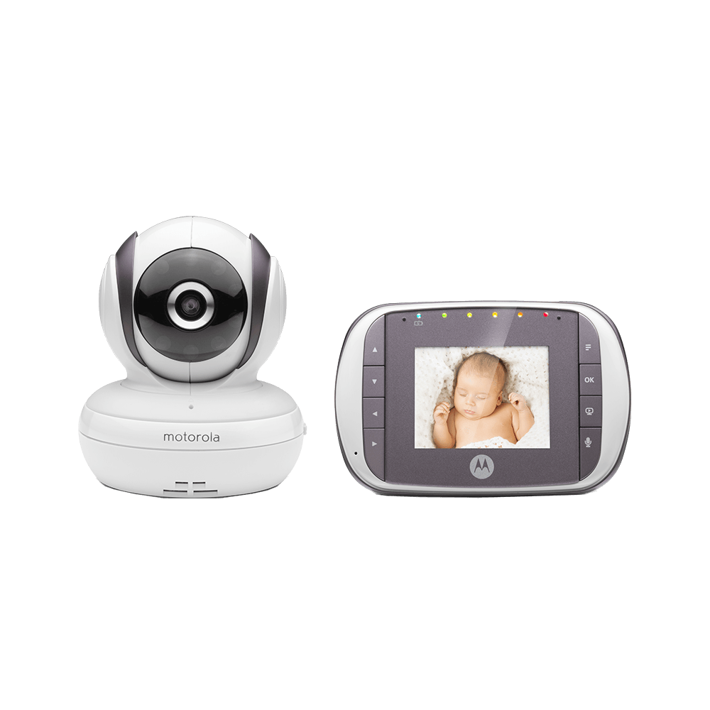 motorola 2.8 video baby monitor with 2 cameras