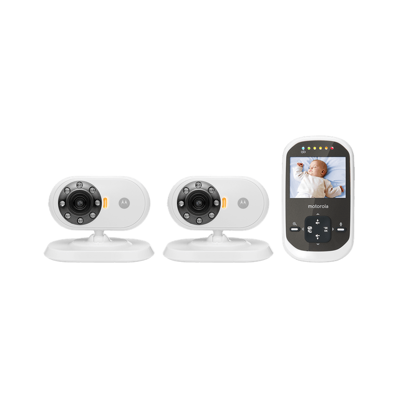 Motorola Mbp25 2 Wireless Digital Video Baby Monitor With 2 Cameras Motorola