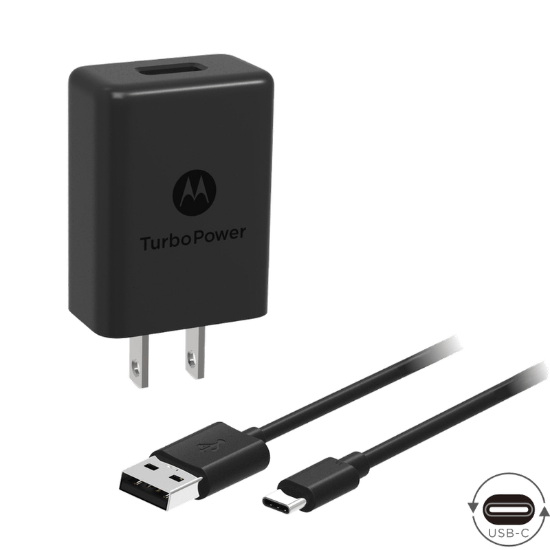 Motorola Turbopower 15 Wall Charger Usb C Data Cable Motorola