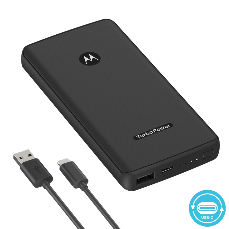 Motorola TurboPower Pack 10000 Portable Charger with USB-C Data Cable -  Motorola