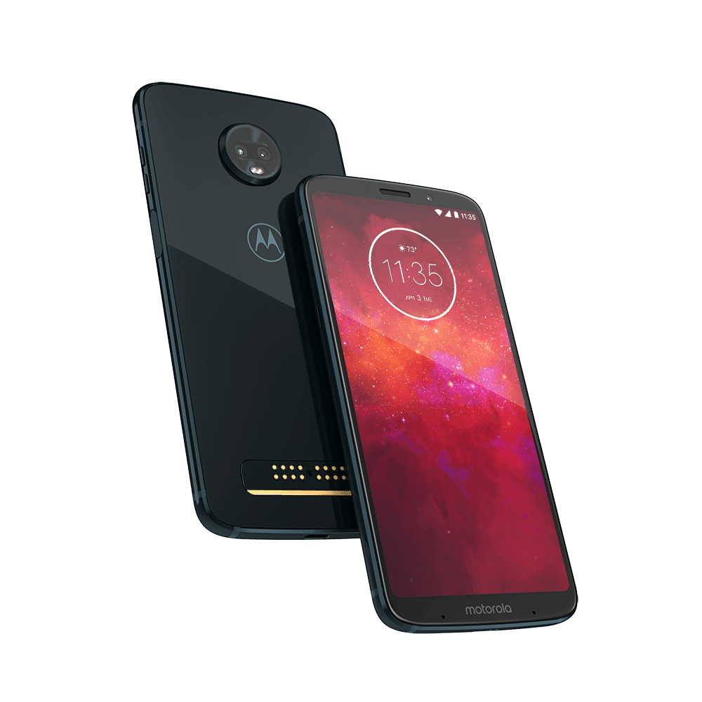 With the setting menu of your Motorola Moto Z3 Play