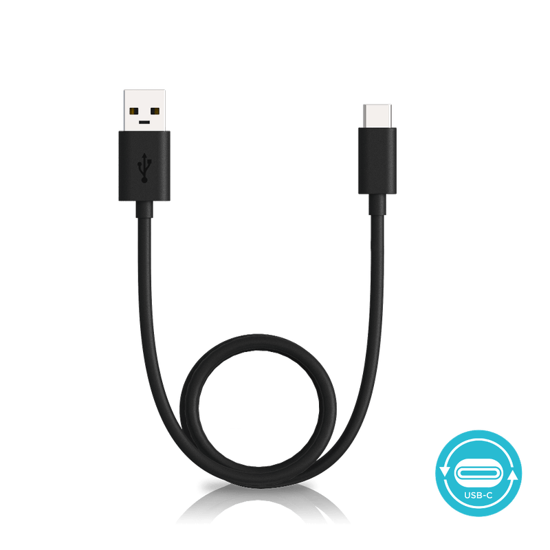 Cable USB 2.0 a USB-C de 2 m - Negro - Cables USB-C
