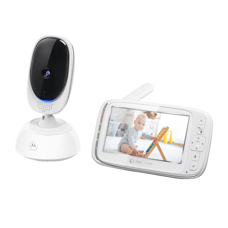 Motorola 5 inch baby monitor hot sale 2 cameras