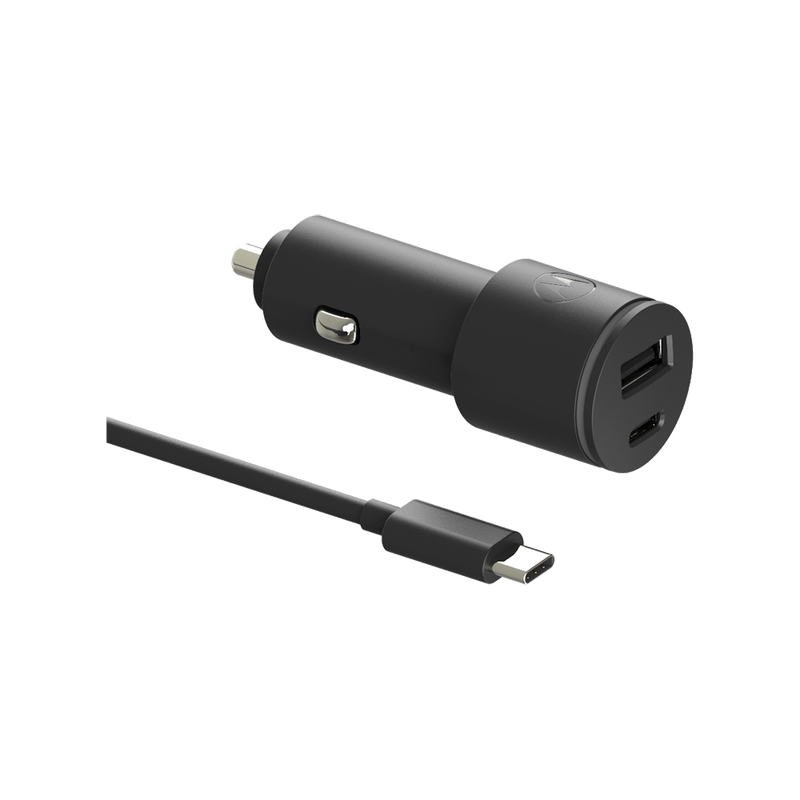 CHARGEUR VOITURE PORT USB ET PORT TYPE C