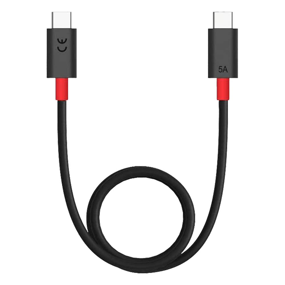 Motorola Essentials 5 Amp USB-C to USB-C Data/Charging Cable - 3.3ft/1m Black