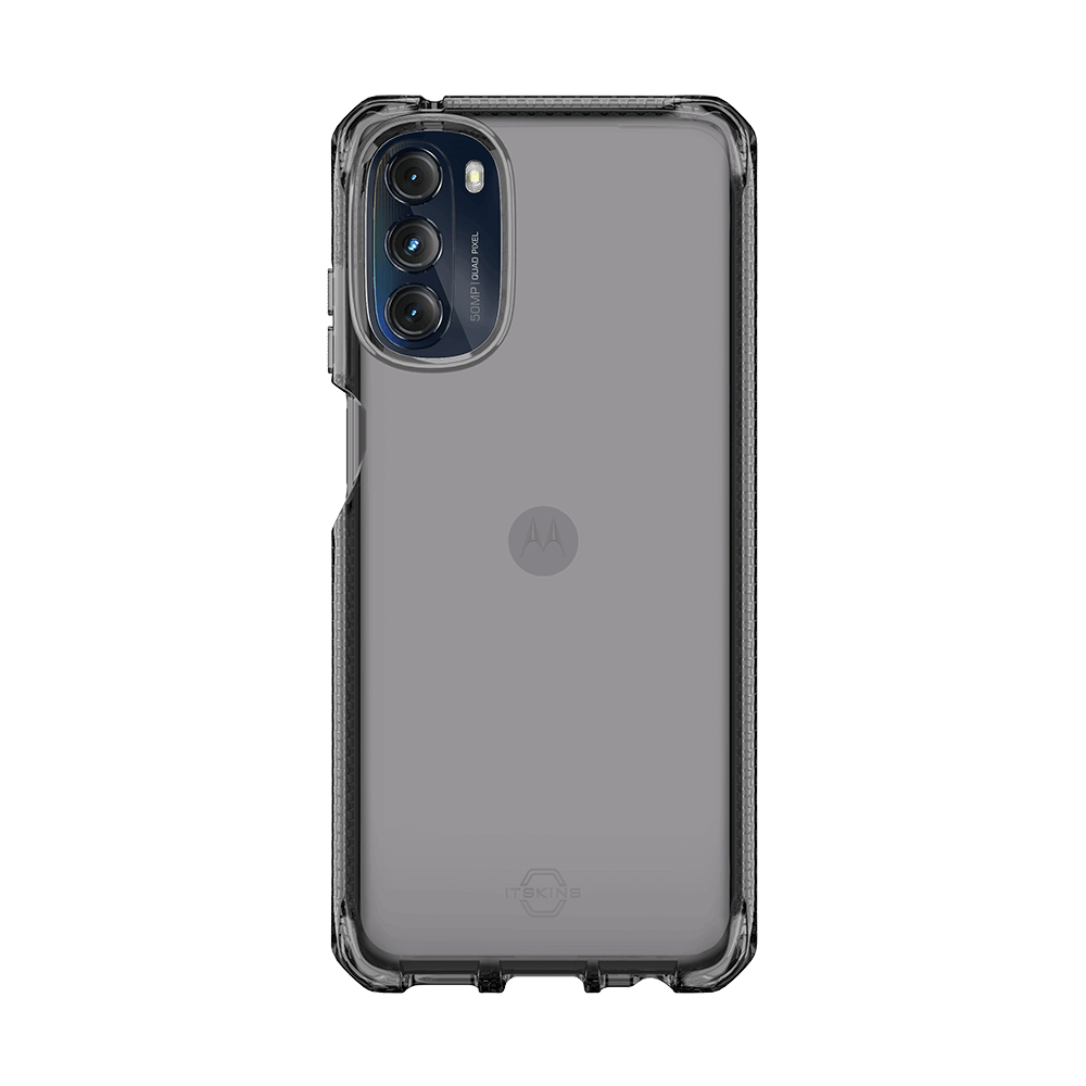 itskins spectrum clear antimicrobial case for Moto g 5G (2022)