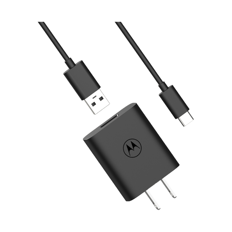 Motorola Data/Charging Cable USB-A to USB-C — Black – Motorola