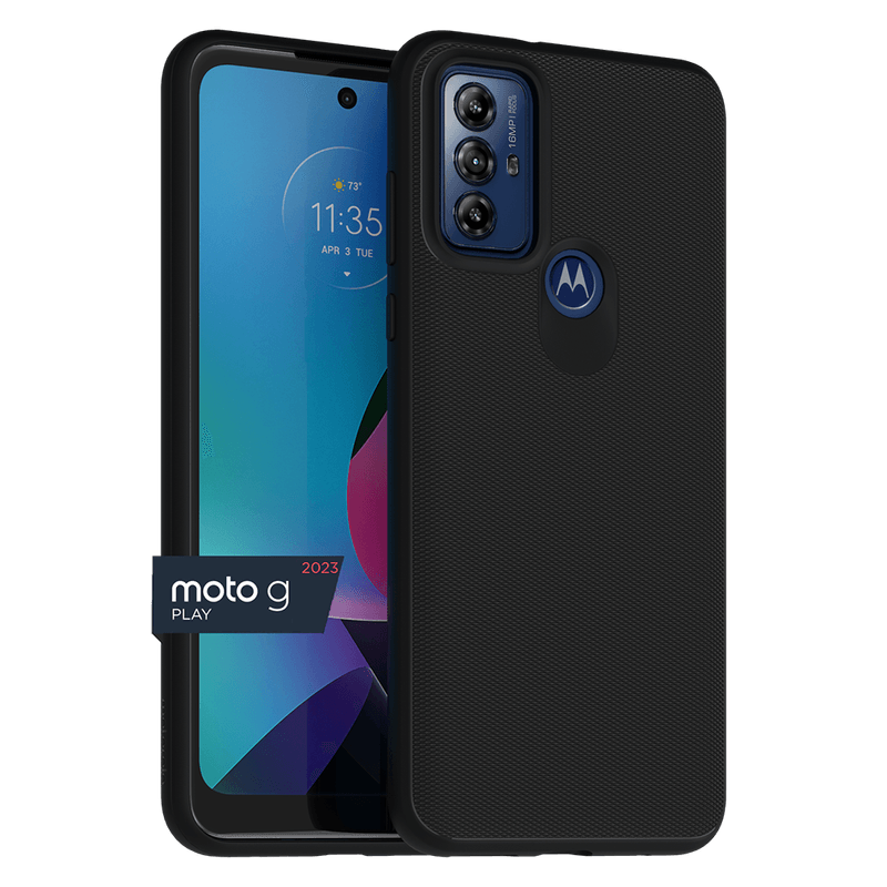 GRIP Series Case for Motorola Moto G Play (2023) - Black