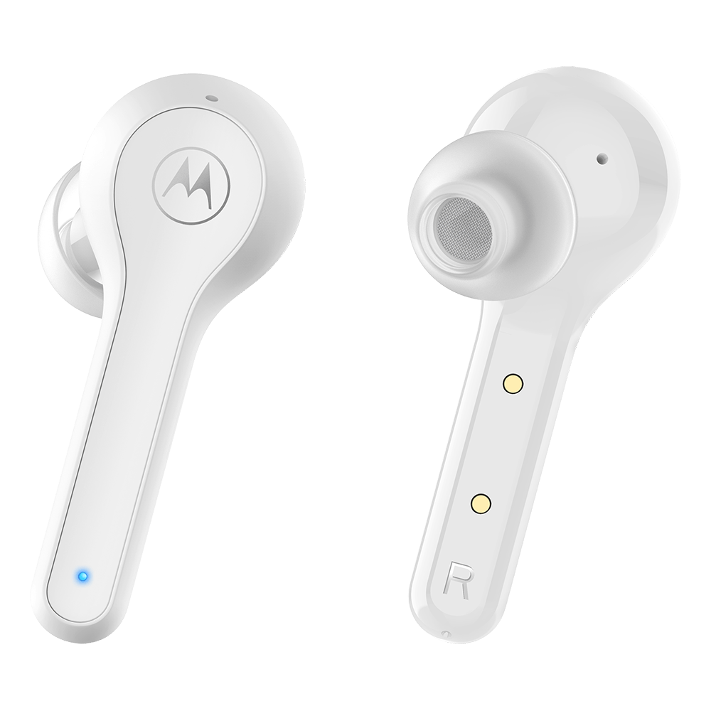 Ecouteurs Motorola Écouteurs Moto Buds 085 Sans Fil Bluetooth  Intra-Auriculaire Résistant à l'Eau Commandes Tactiles Microphone Noir
