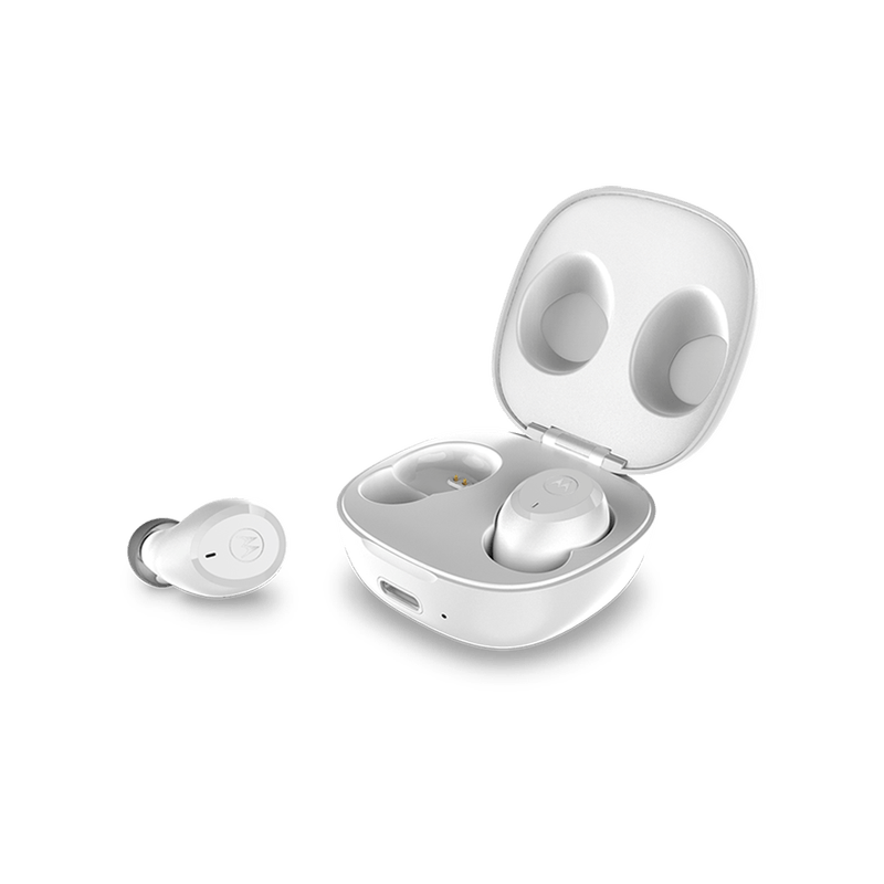 How to connect online motorola earbuds