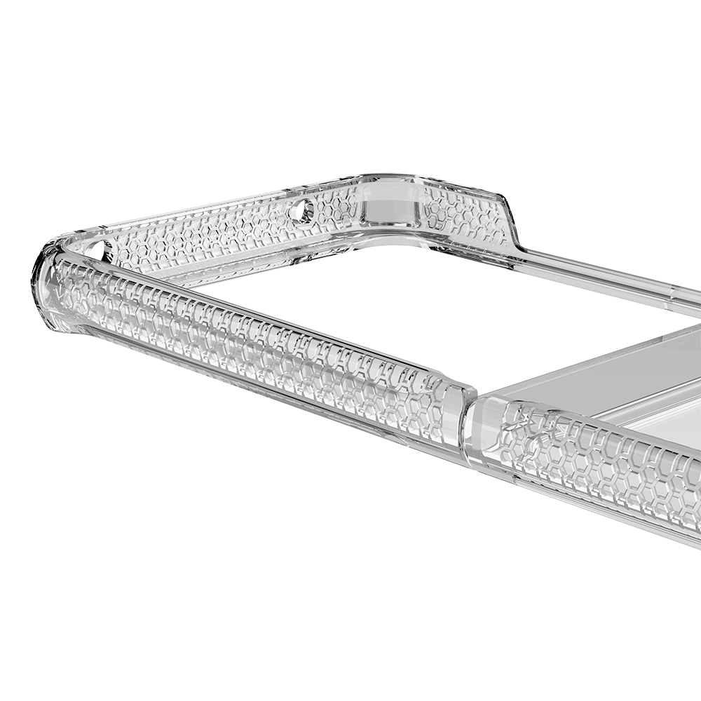 ITSKINS Hybrid R Clear Antimicrobial Case for Motorola Razr (2024) Motorola