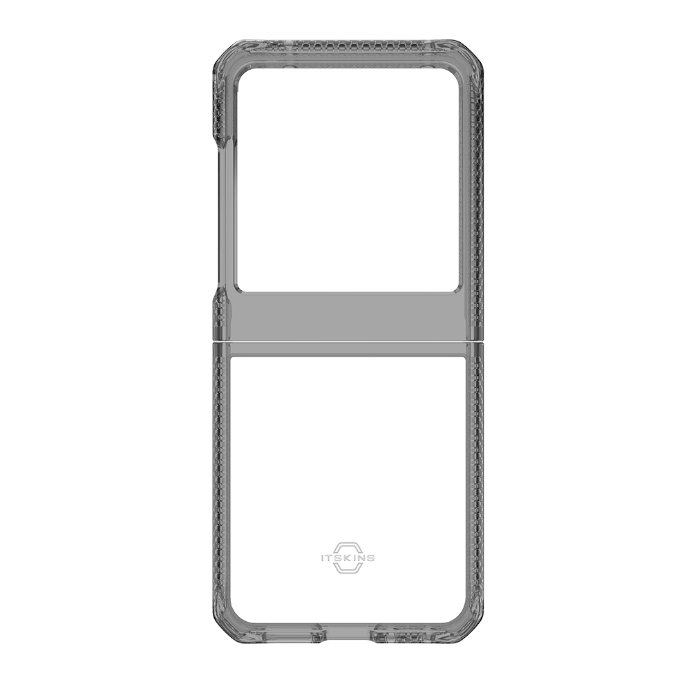 ITSKINS Hybrid R Clear (Black) Antimicrobial Case for Motorola Razr