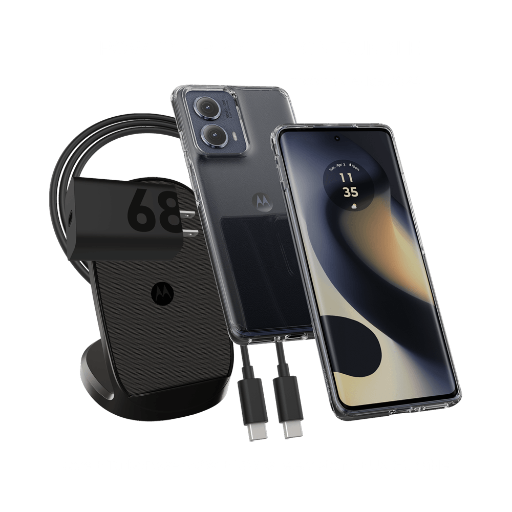 Motorola Edge 2024 Power & Protection Bundle