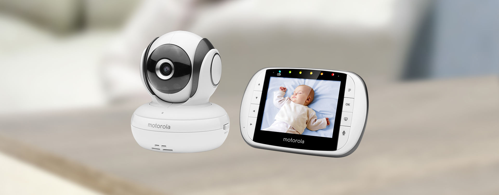 motorola digital video baby monitor mbp36s