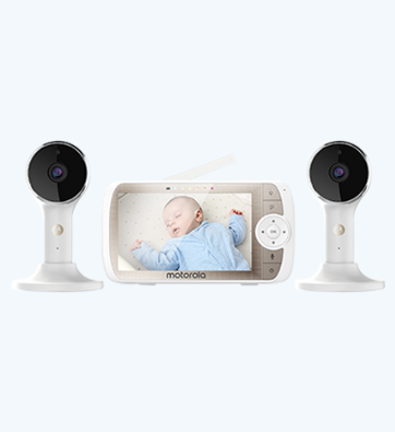 Moniteur vidéo pour bébé Motorola PIP 1500 Wi-Fi avec écran 5